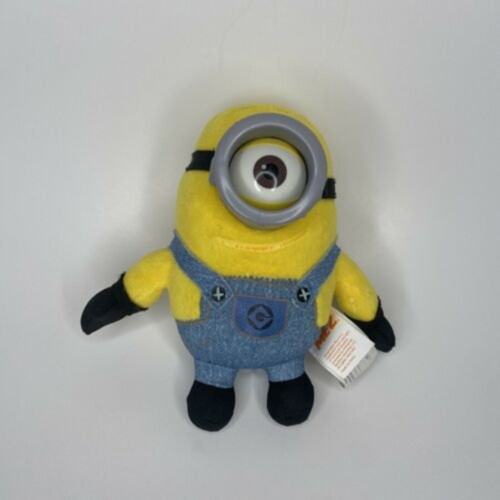 6" Plush Minion Stuart Dispicable Me 2 Thinkway Toys Small